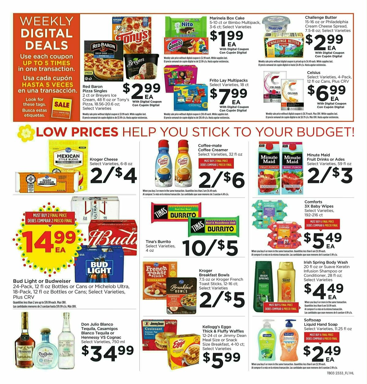 Food 4 Less Weekly Ad from September 13