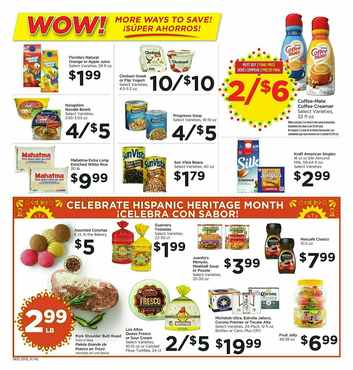 Food 4 Less Weekly Ad from September 27