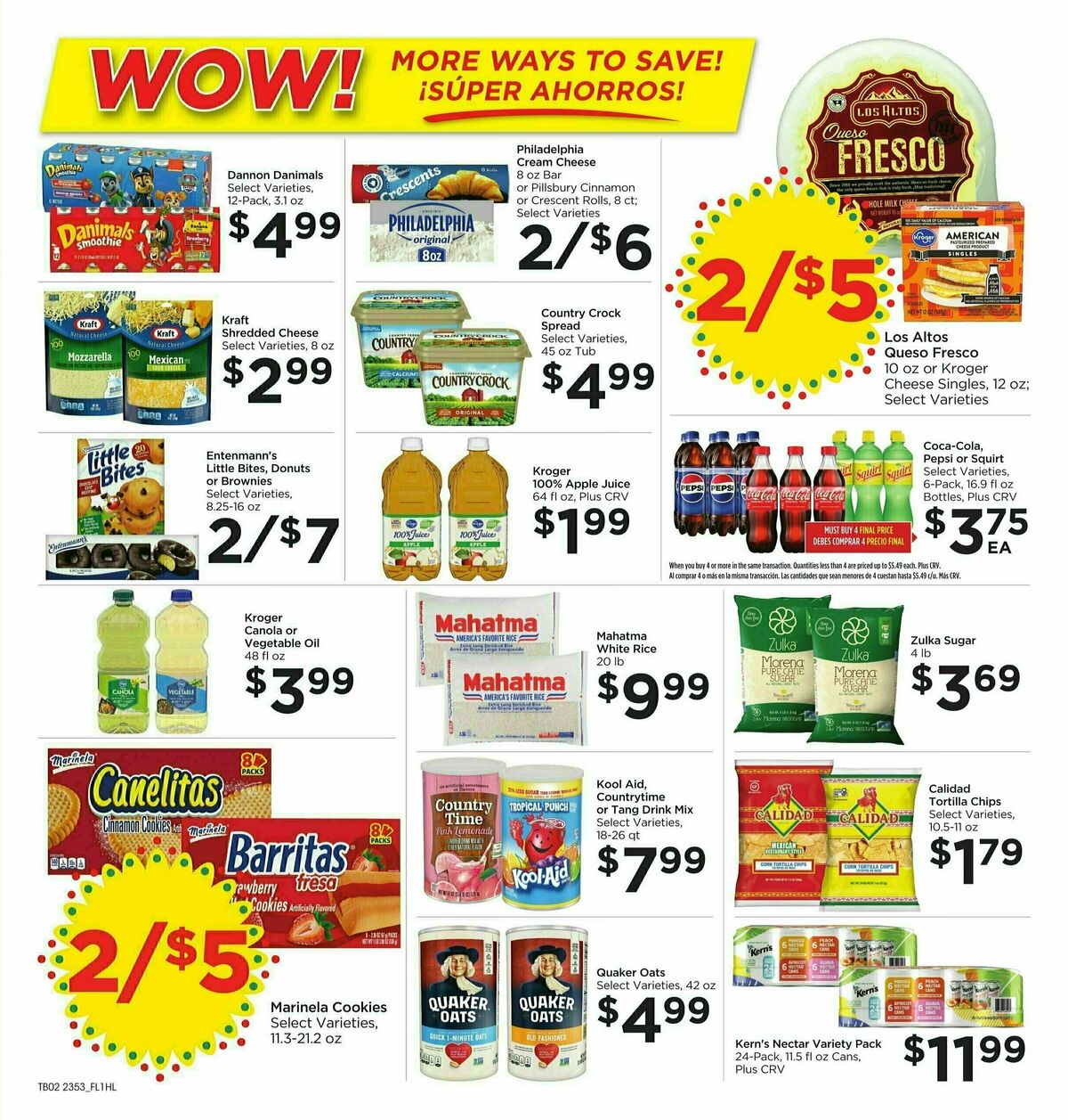 Food 4 Less Weekly Ad from January 31