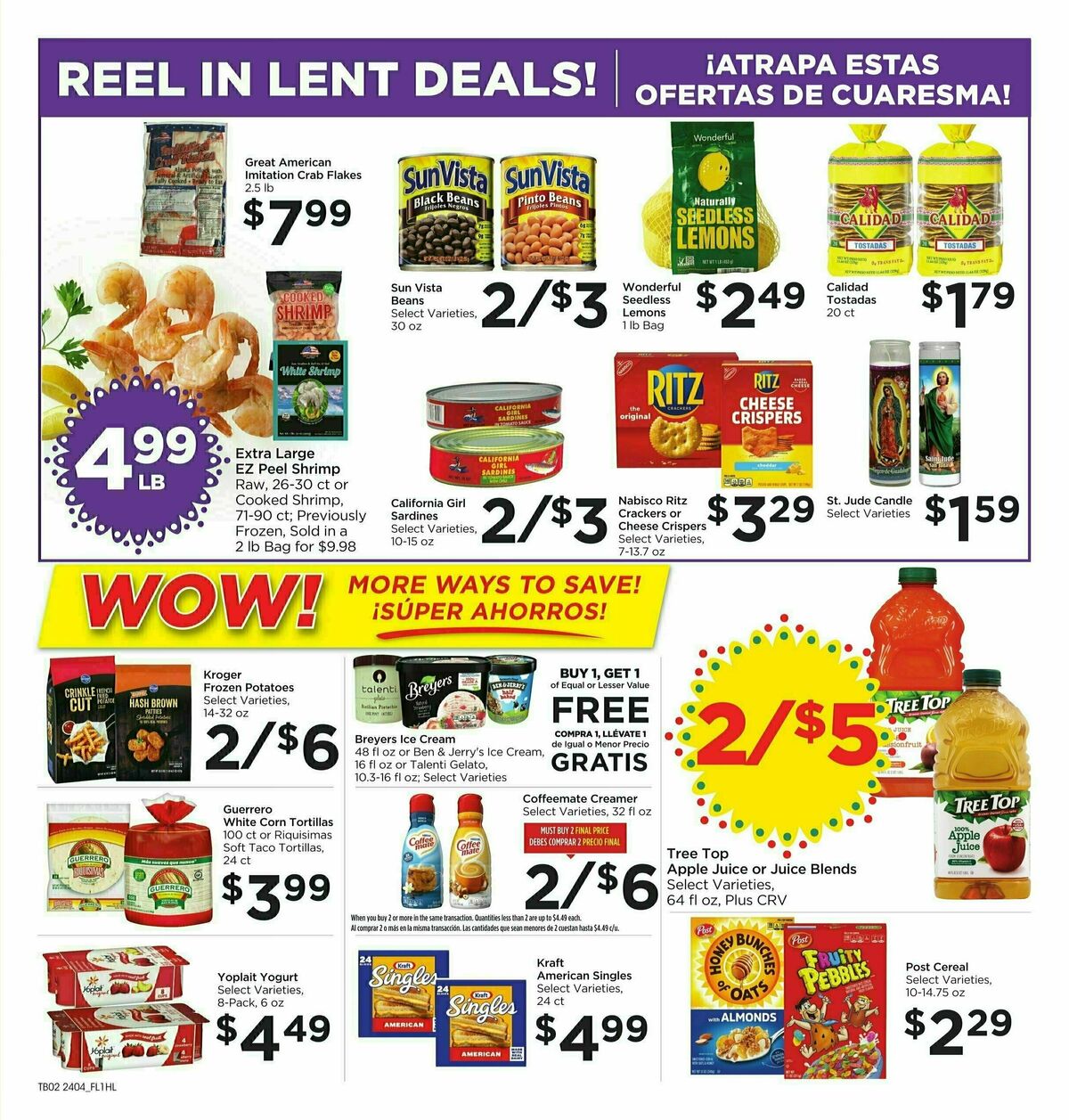 Food 4 Less Weekly Ad from February 28