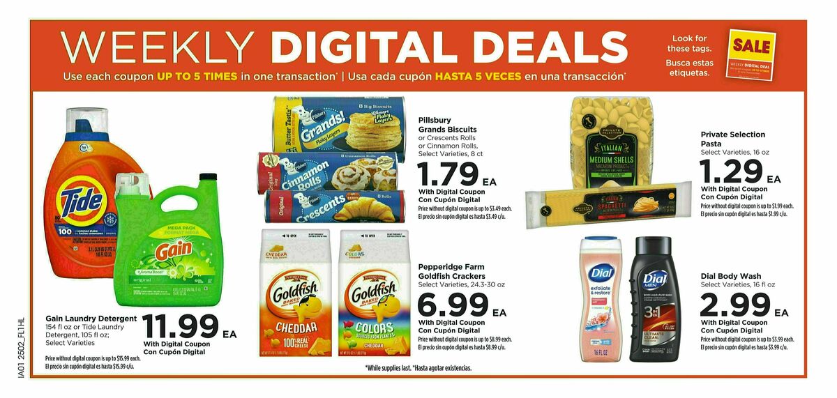 Food 4 Less Weekly Ad from February 12