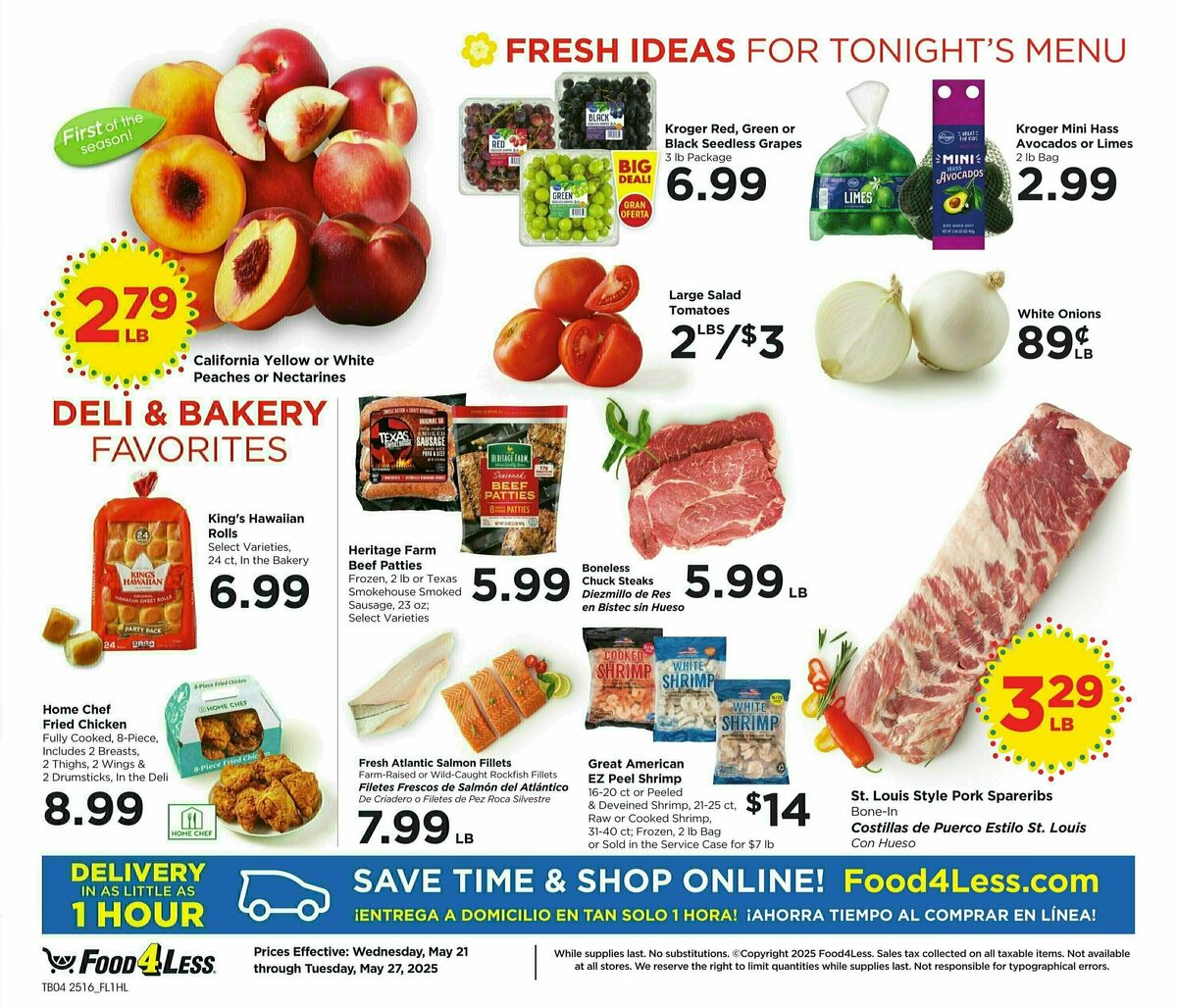 Food 4 Less Weekly Ad from May 21