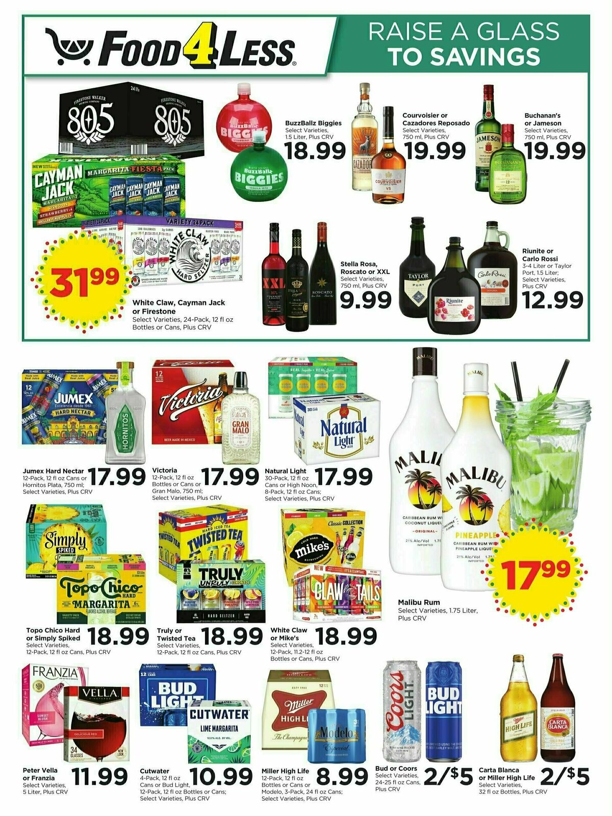 Food 4 Less Weekly Ad from June 4