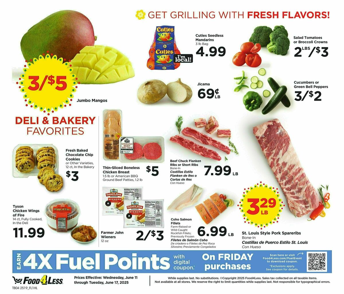 Food 4 Less Weekly Ad from June 11