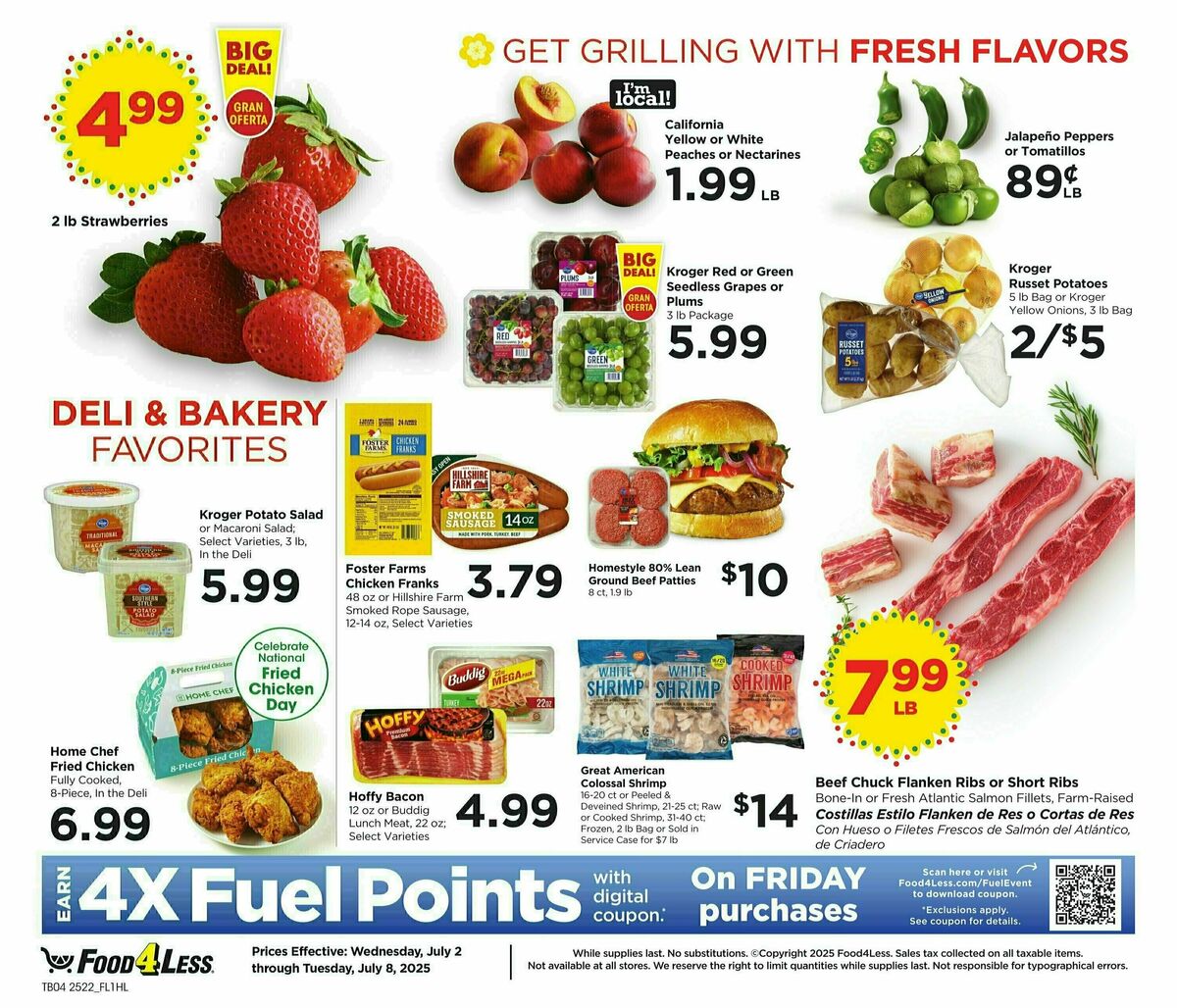 Food 4 Less Weekly Ad from July 2