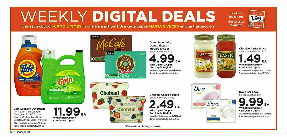 Food 4 Less Weekly Ad from July 9