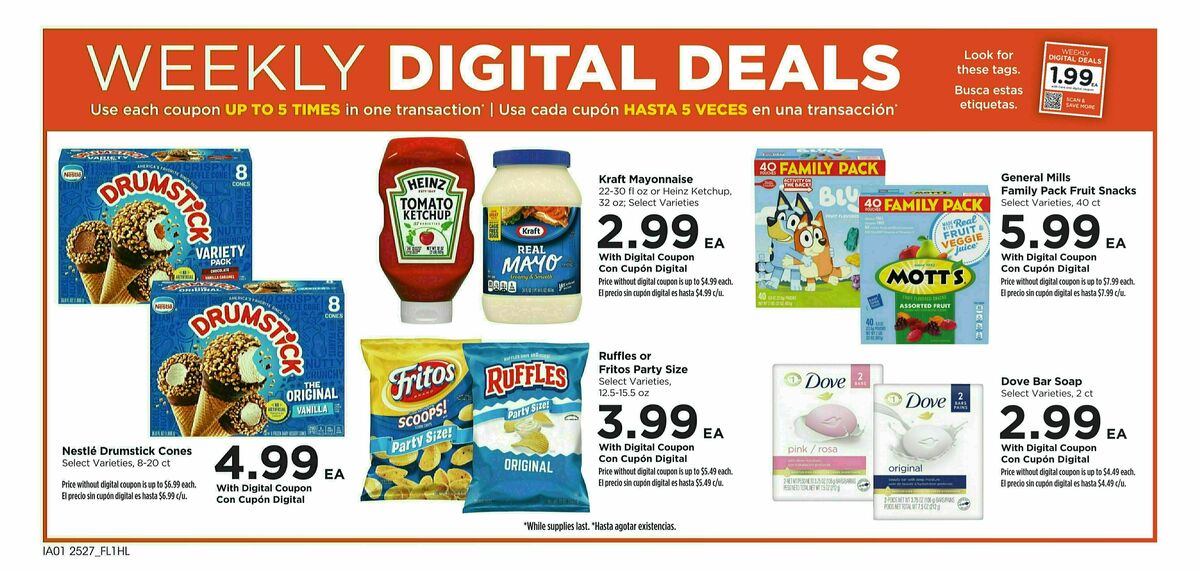 Food 4 Less Weekly Ad from August 6