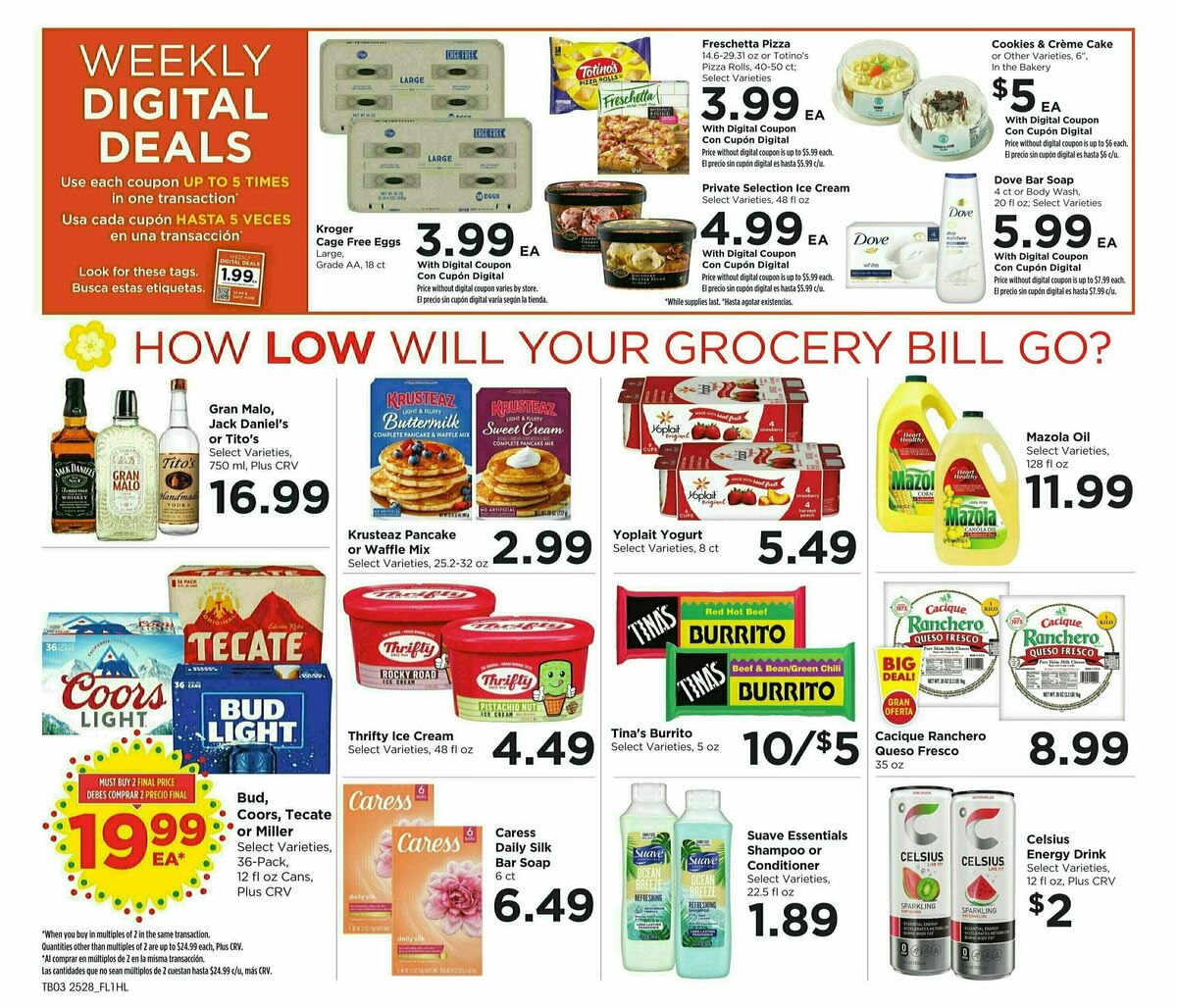 Food 4 Less Weekly Ad from August 13