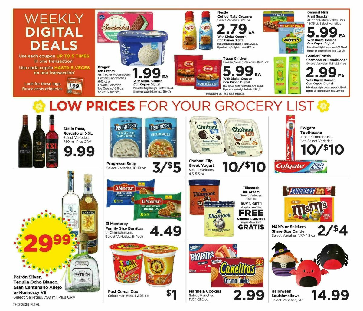Food 4 Less Weekly Ad from September 24