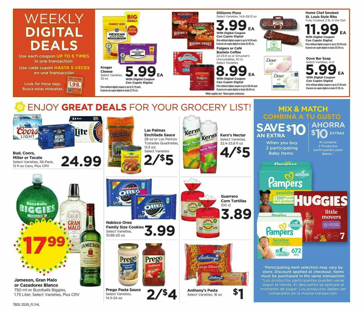 Food 4 Less Weekly Ad from October 1