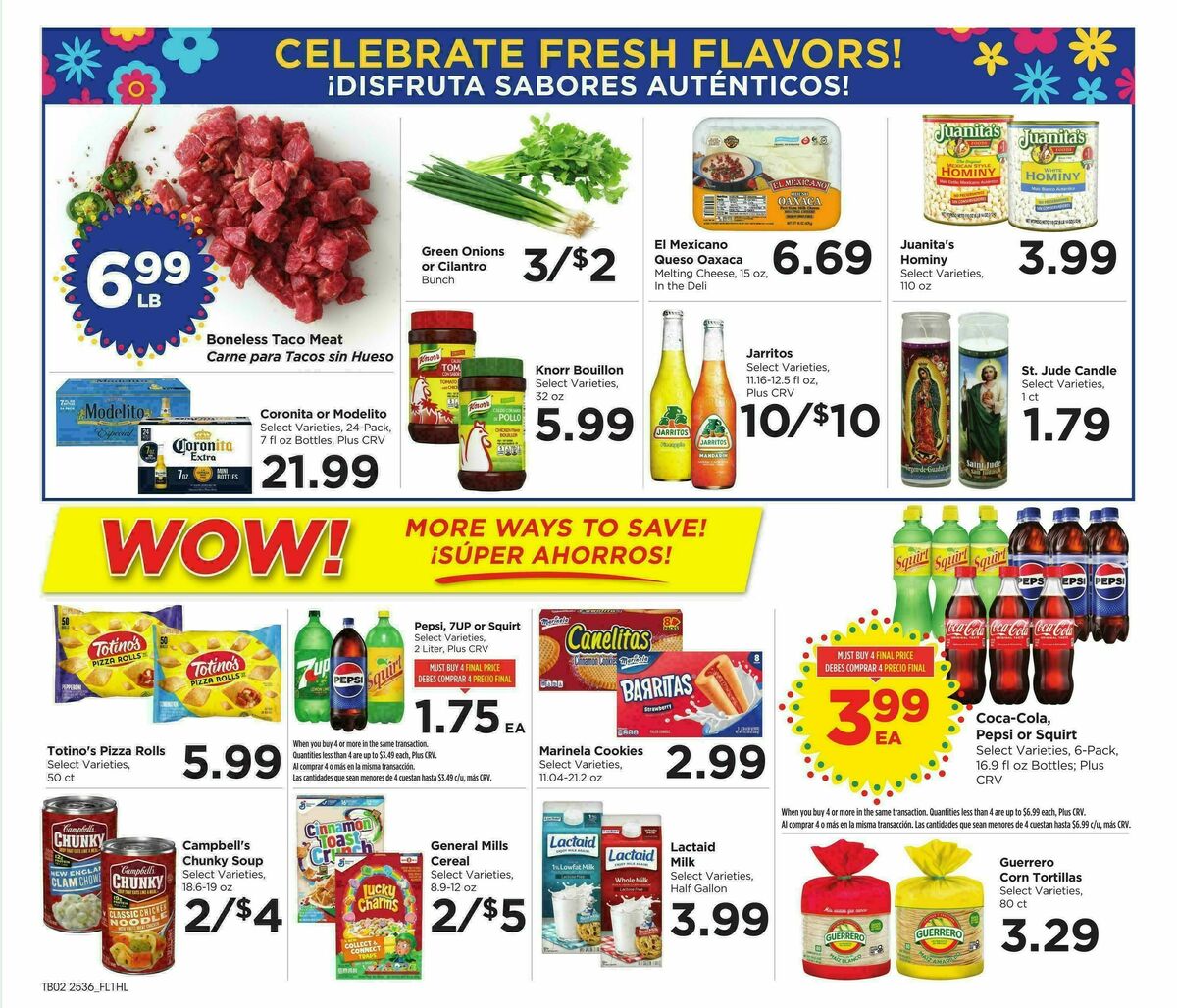 Food 4 Less Weekly Ad from October 8