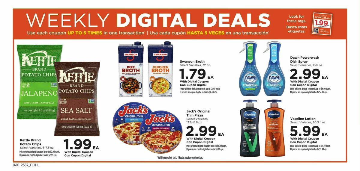Food 4 Less Weekly Ad from October 15