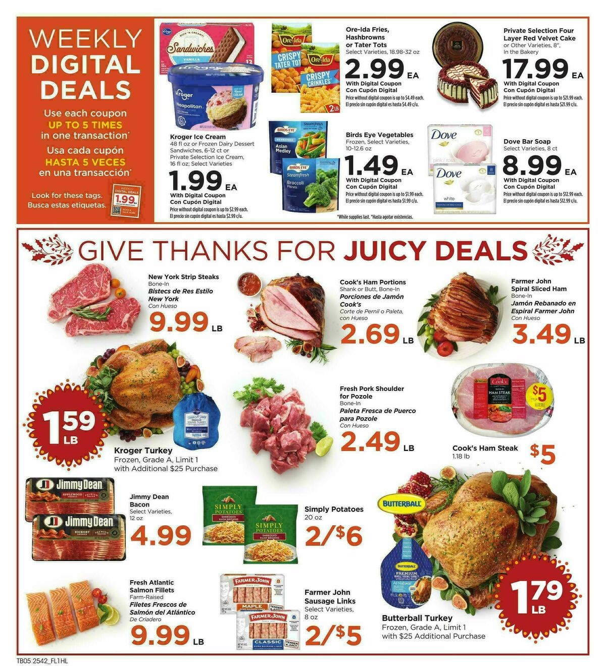 Food 4 Less Weekly Ad from November 19