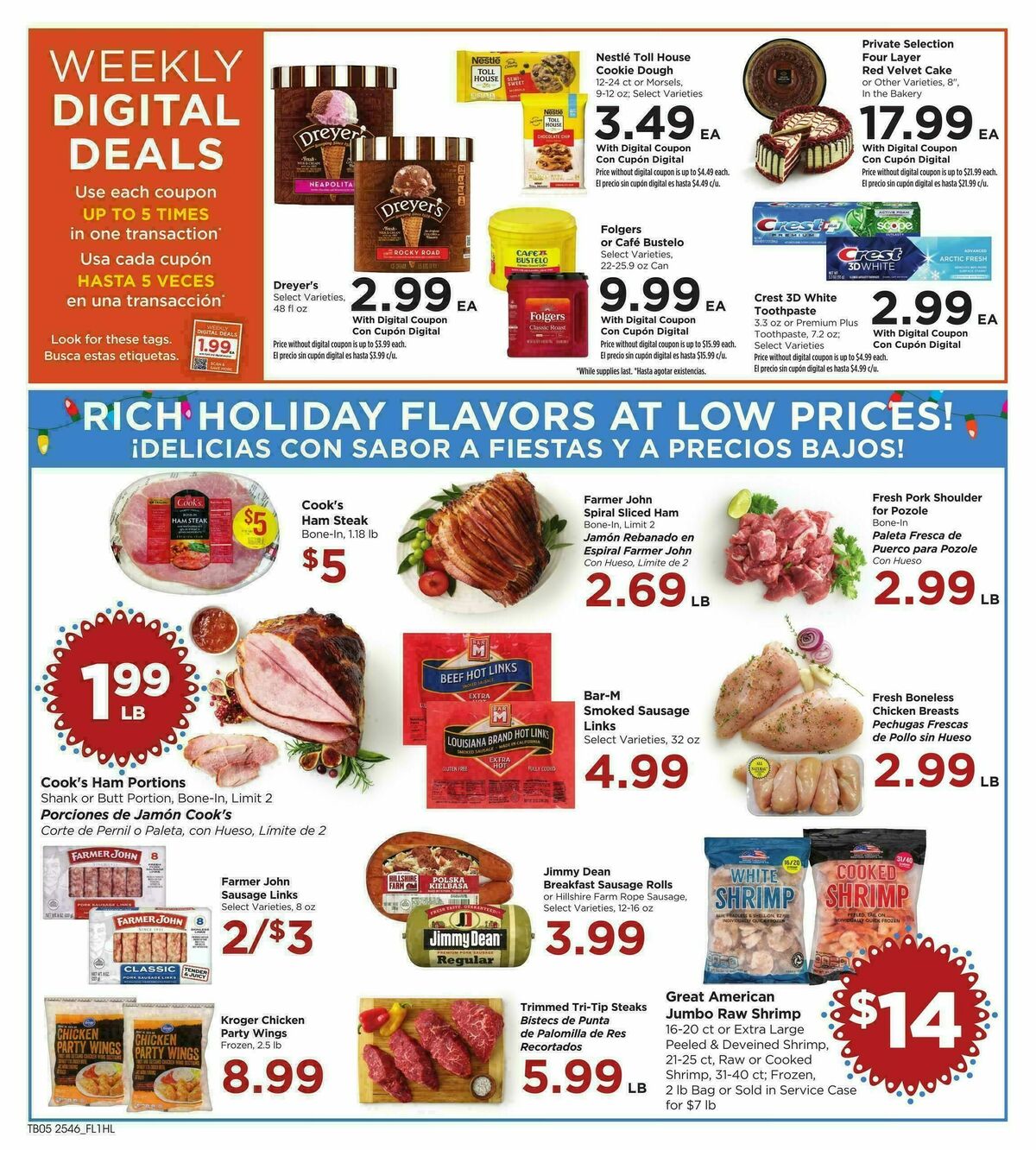 Food 4 Less Weekly Ad from December 17
