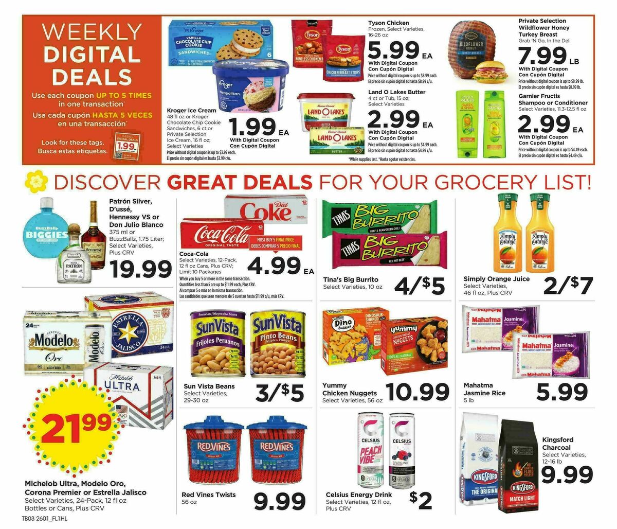 Food 4 Less Weekly Ad from February 4