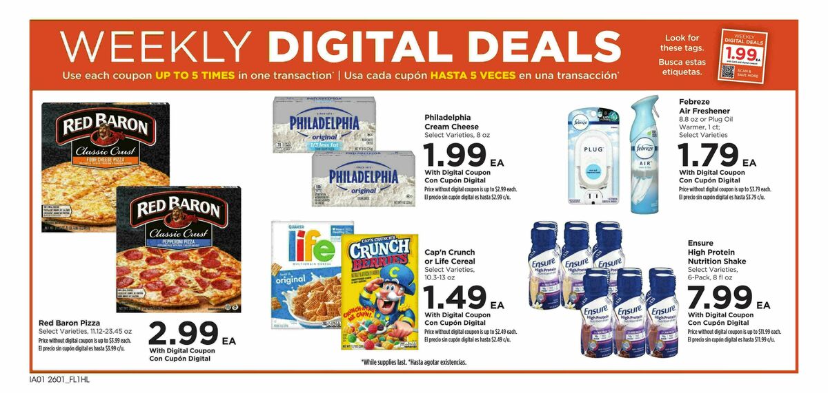 Food 4 Less Weekly Ad from February 4
