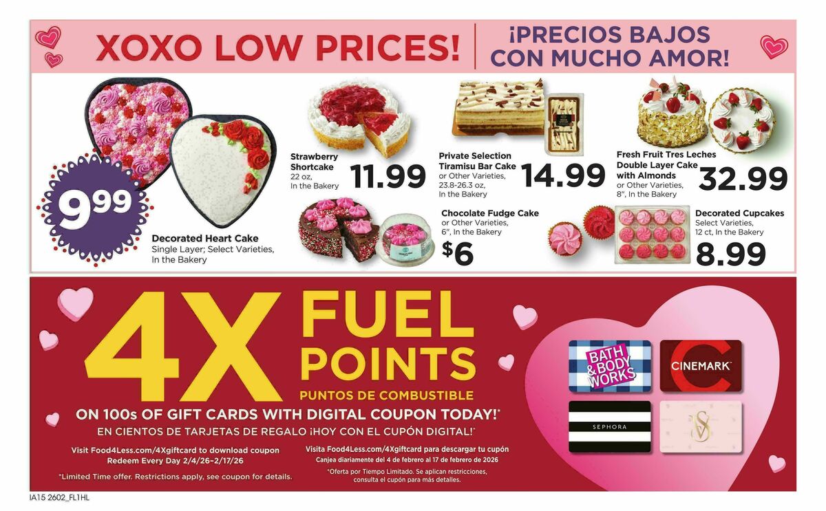 Food 4 Less Weekly Ad from February 11