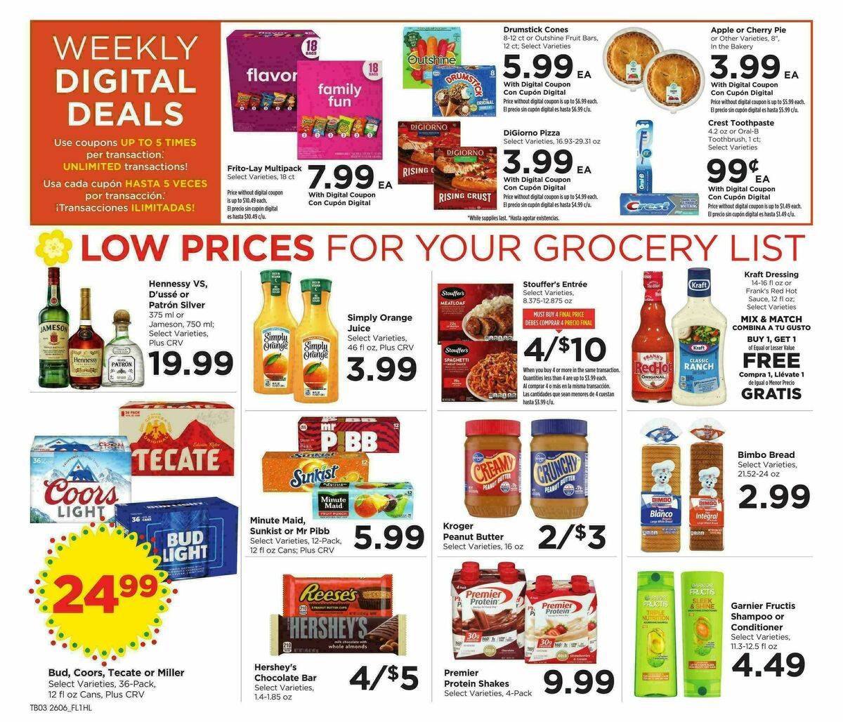 Food 4 Less Weekly Ad from March 11
