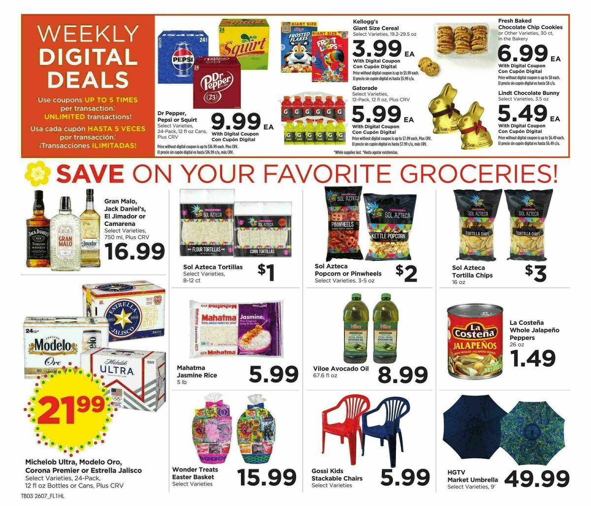 Food 4 Less Weekly Ad from March 18