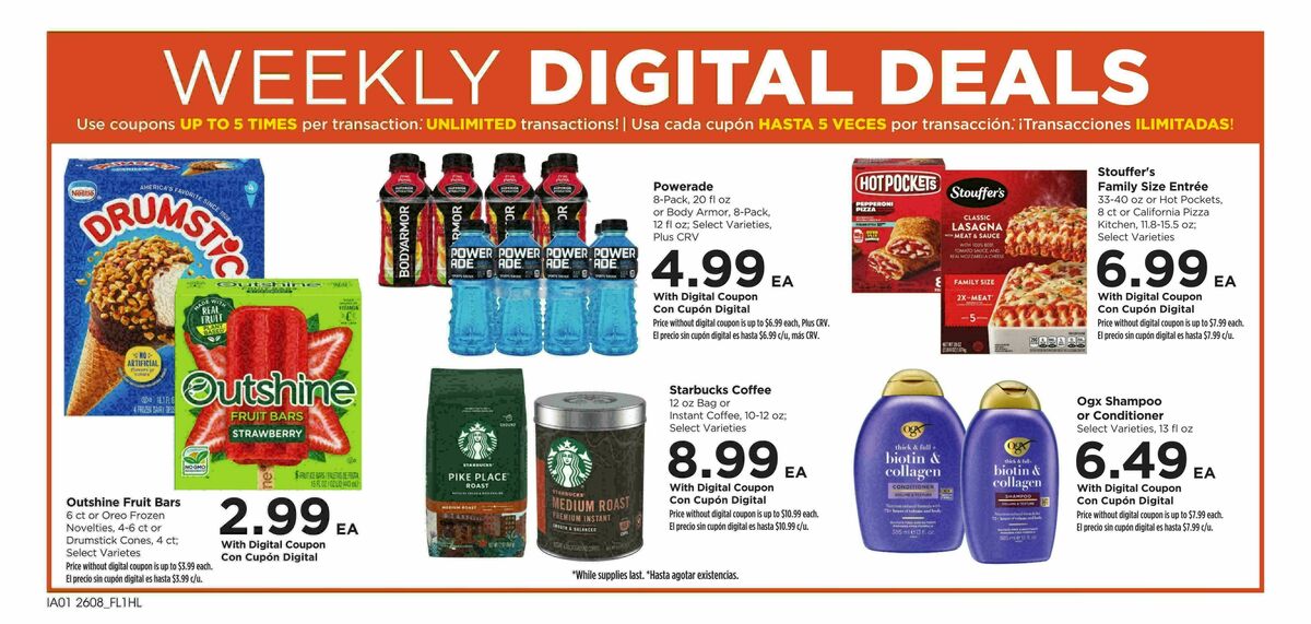 Food 4 Less Weekly Ad from March 25