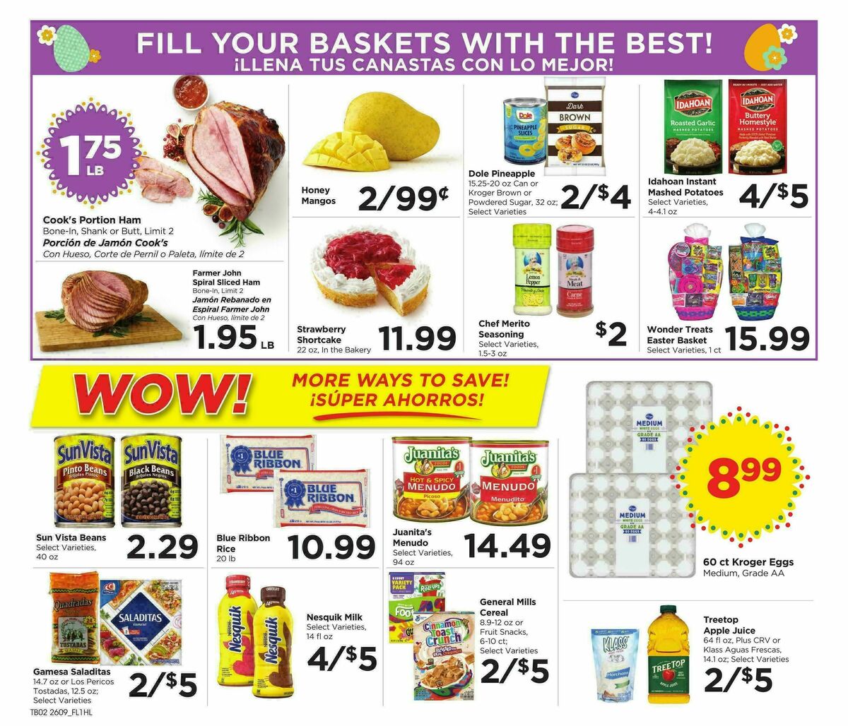 Food 4 Less Weekly Ad from April 1