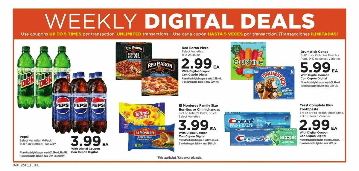 Food 4 Less Weekly Ad from April 29