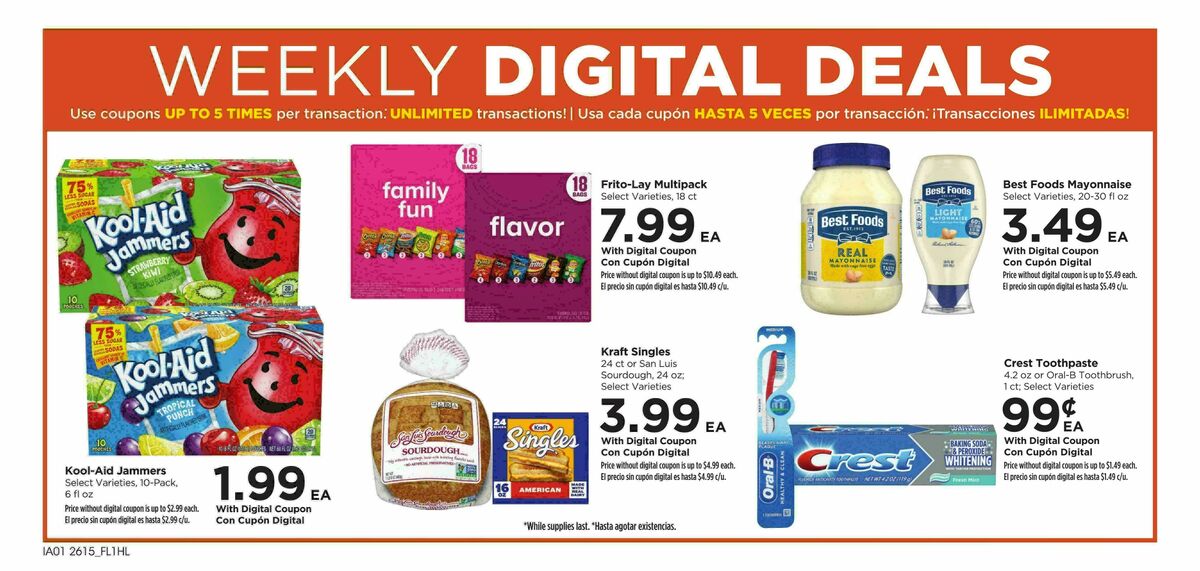Food 4 Less Weekly Ad from May 13
