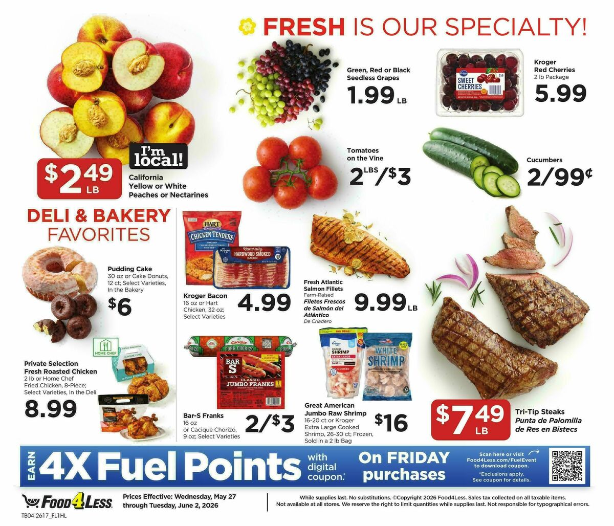 Food 4 Less Weekly Ad from May 27
