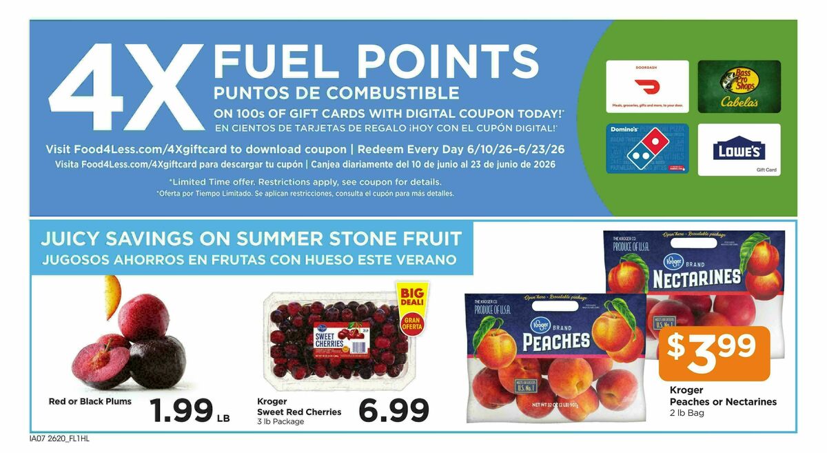 Food 4 Less Weekly Ad from June 17