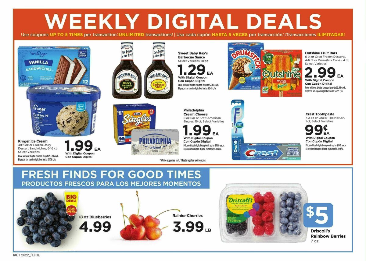 Food 4 Less Weekly Ad from July 1