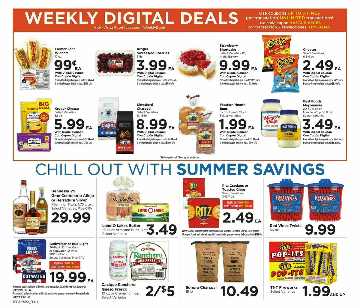 Food 4 Less Weekly Ad from July 1