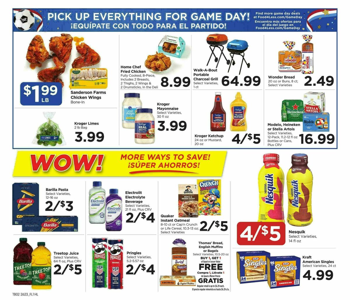 Food 4 Less Weekly Ad from July 8