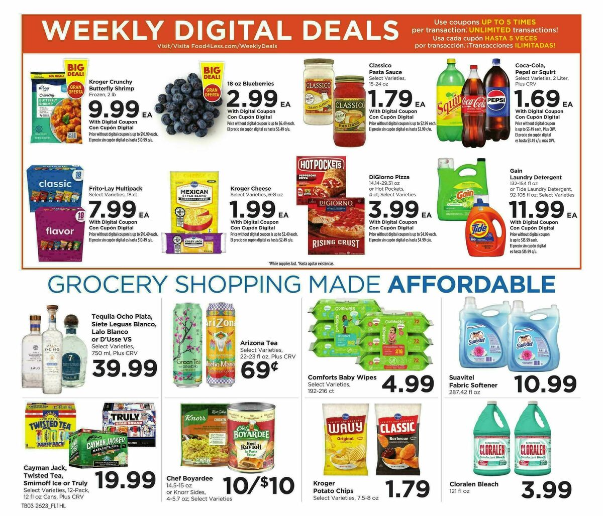 Food 4 Less Weekly Ad from July 8