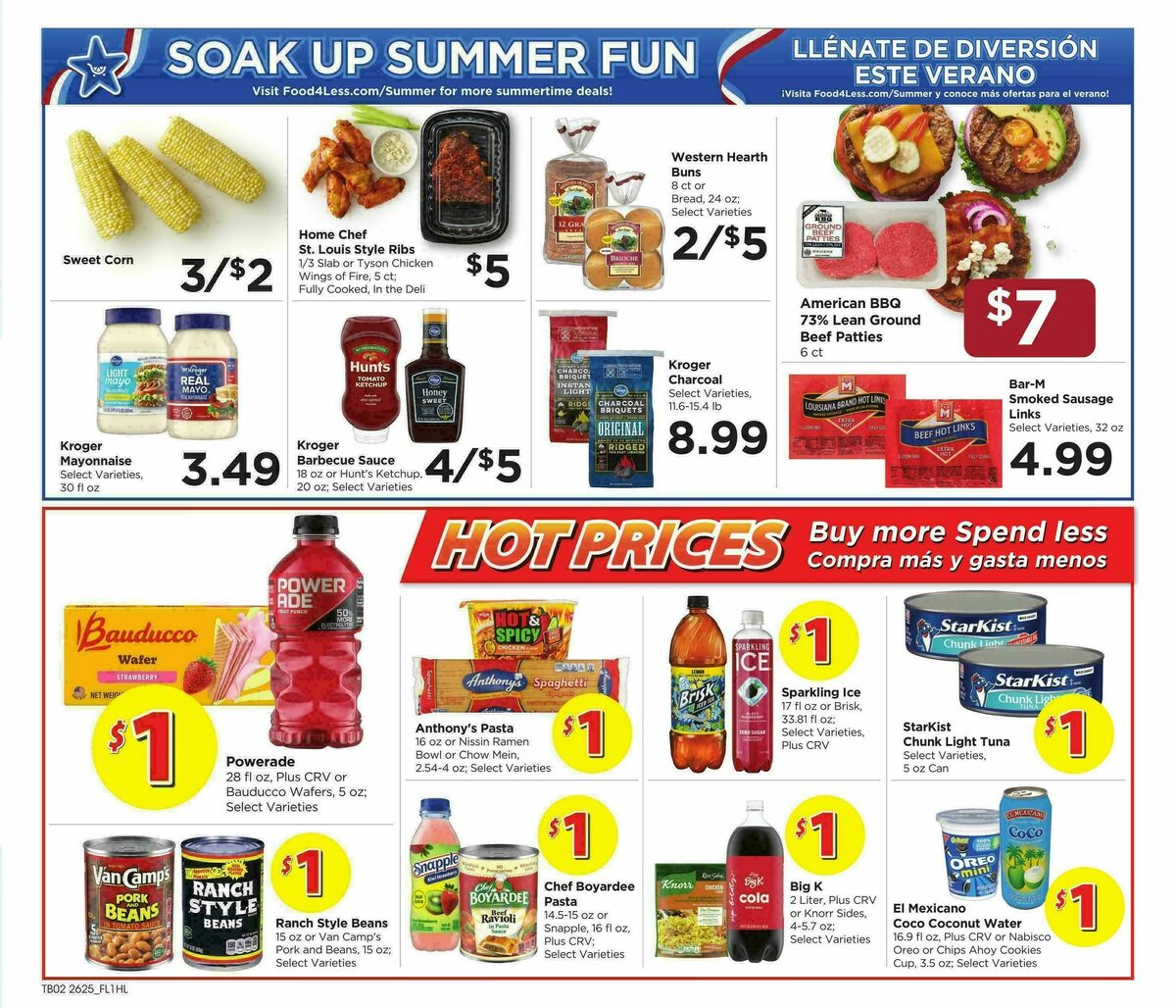 Food 4 Less Weekly Ad from July 22