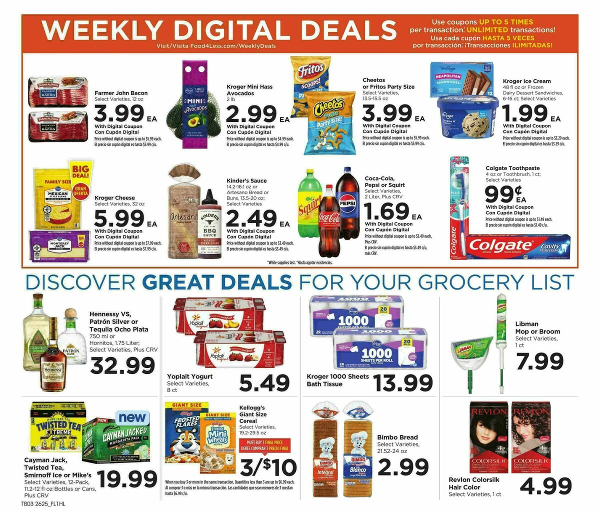 Food 4 Less Weekly Ad from July 22