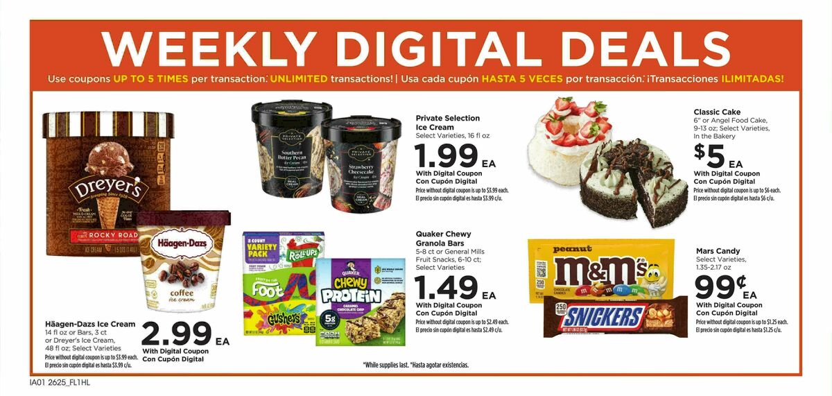 Food 4 Less Weekly Ad from July 22