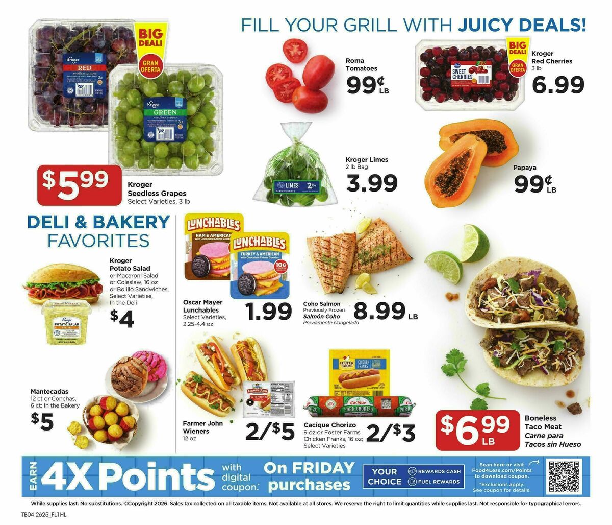 Food 4 Less Weekly Ad from July 22