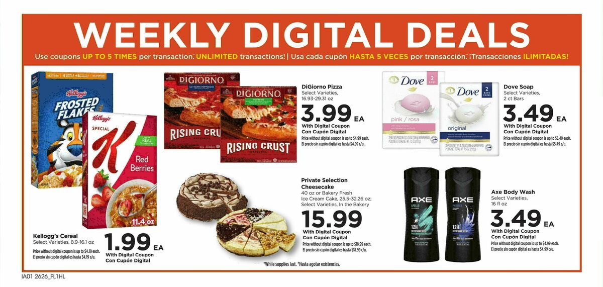 Food 4 Less Weekly Ad from July 29