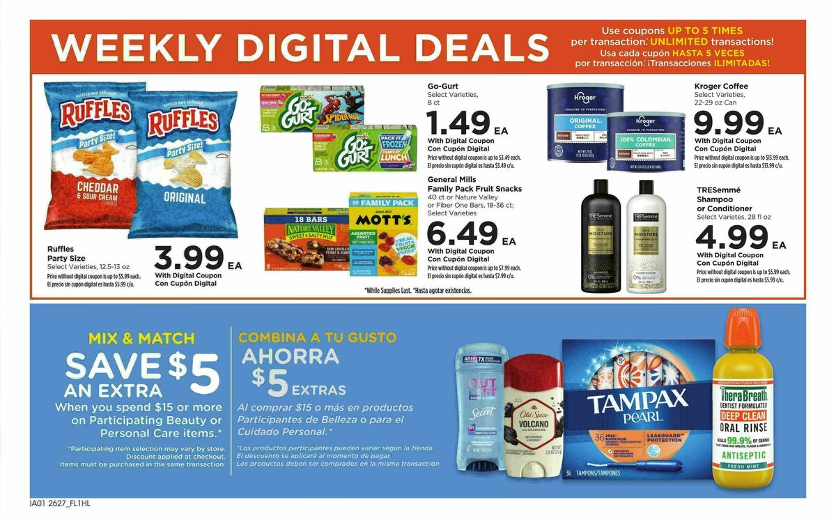 Food 4 Less Weekly Ad from August 5