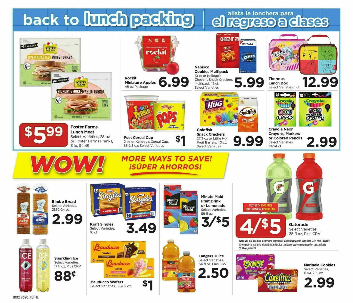 Food 4 Less Weekly Ad from August 12