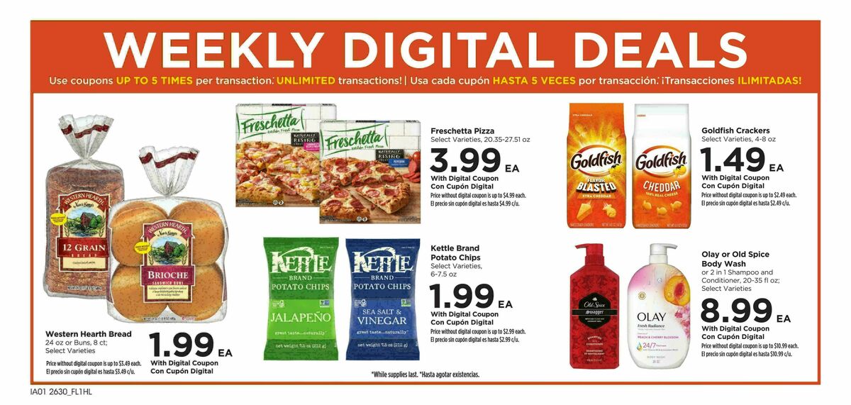 Food 4 Less Weekly Ad from August 26