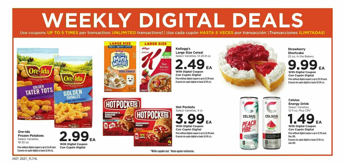 Food 4 Less Weekly Ad from September 2