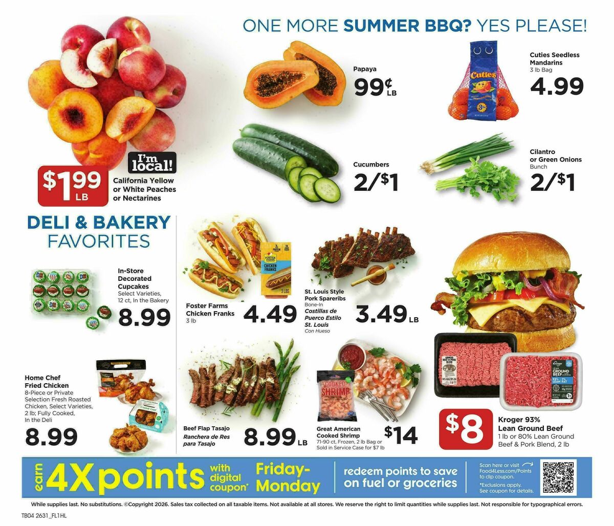 Food 4 Less Weekly Ad from September 2