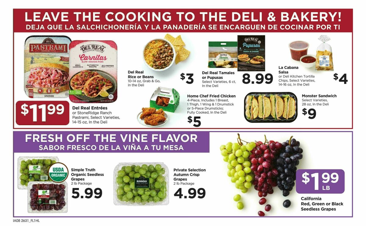 Food 4 Less Weekly Ad from September 2