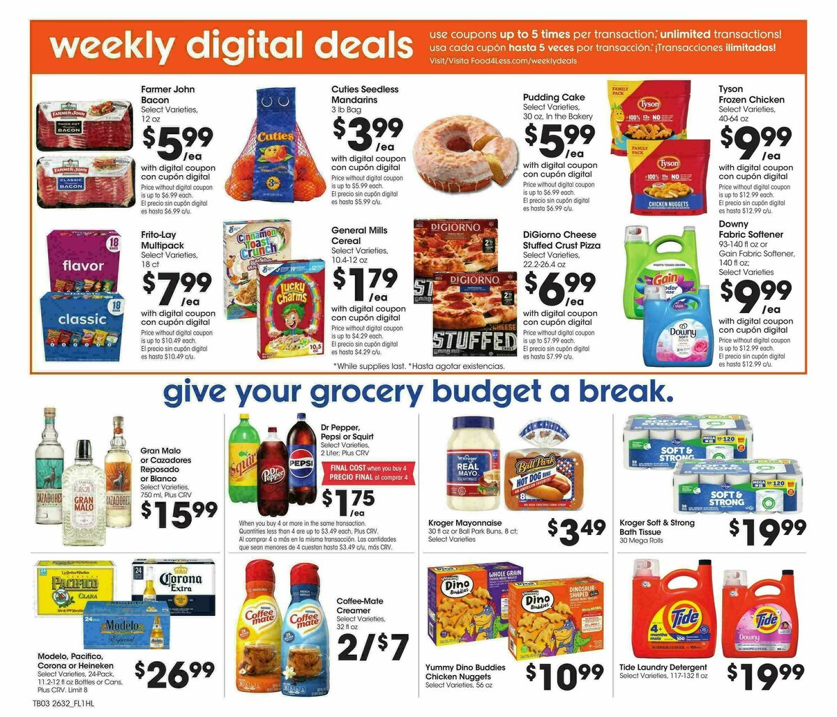 Food 4 Less Weekly Ad from September 9