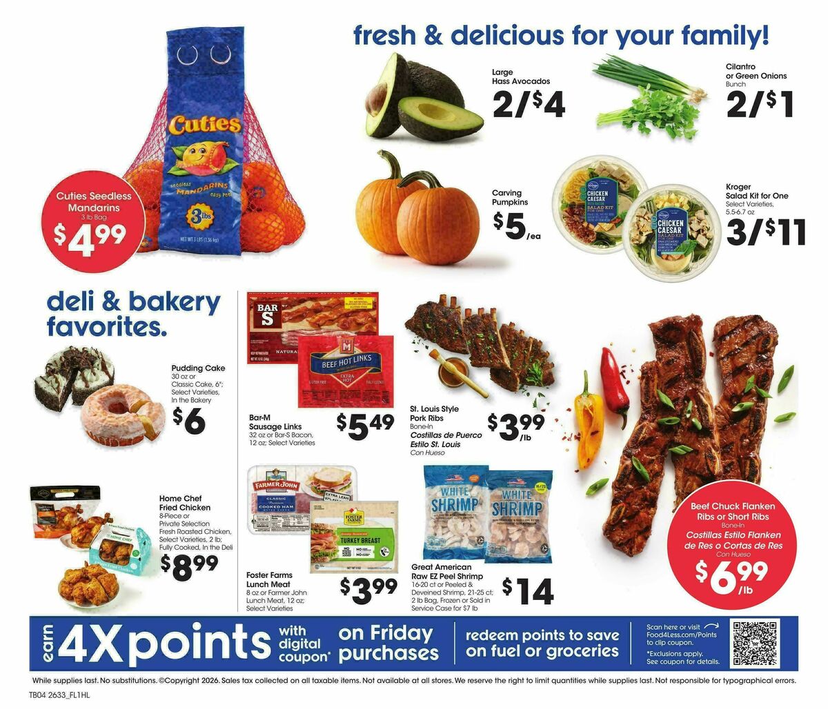 Food 4 Less Weekly Ad from September 16
