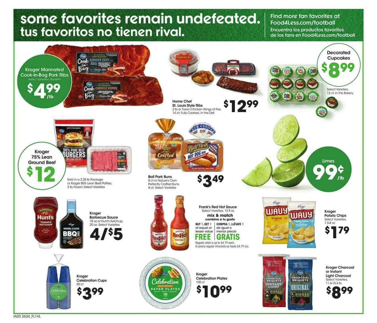 Food 4 Less Weekly Ad from September 23