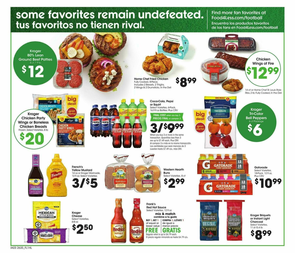 Food 4 Less Weekly Ad from September 30