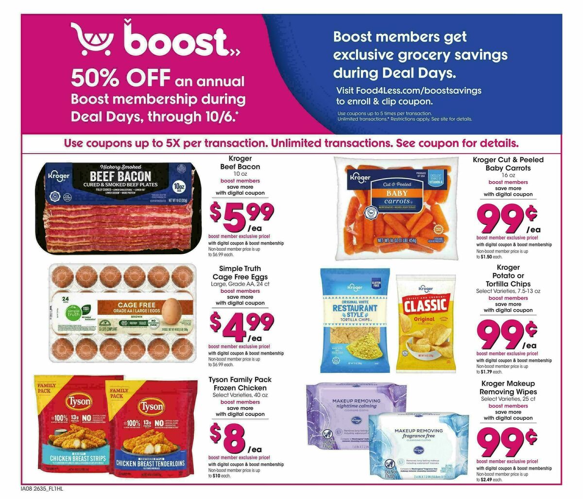 Food 4 Less Weekly Ad from September 30