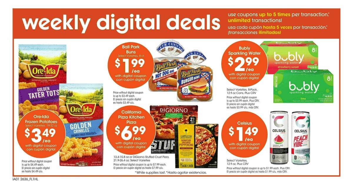 Food 4 Less Weekly Ad from October 7